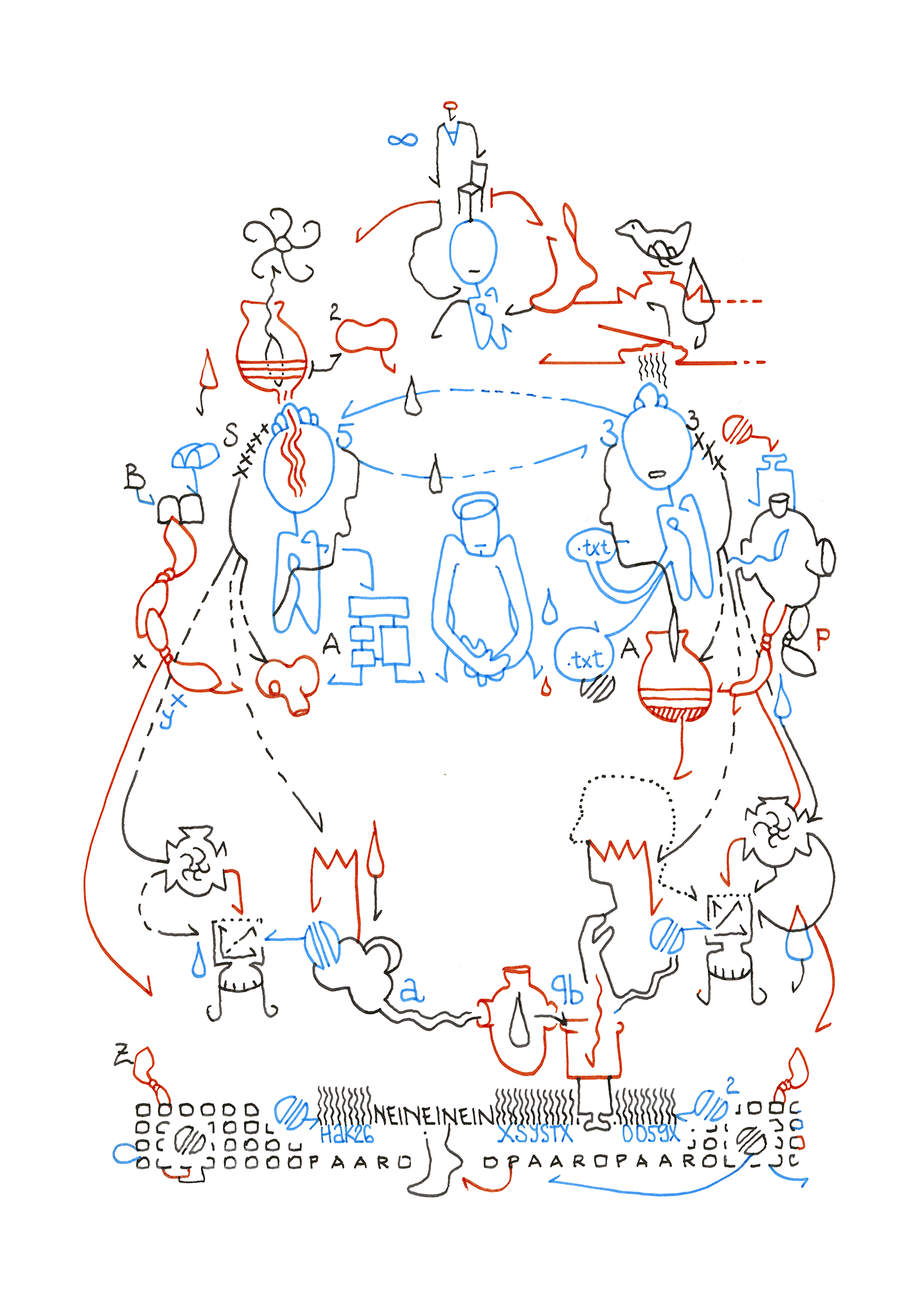Hannes Kater  Ziehungszeichnung (Zeichnung/drawing) vom 25.08.2026 (1414 x 2000 Pixel)
