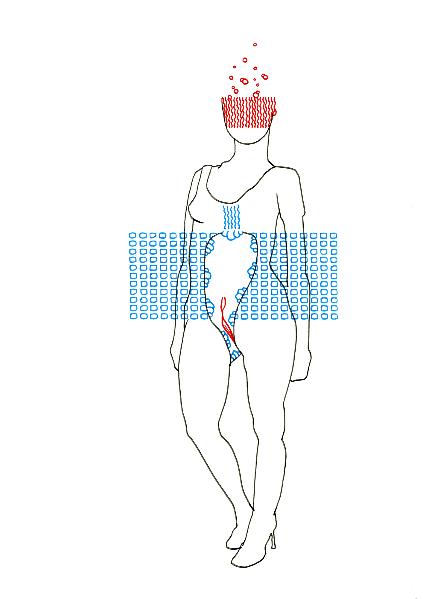 Hannes Kater – Tageszeichnung (Zeichnung/drawing) vom 23.11.2014 (1414 x 2000 Pixel)