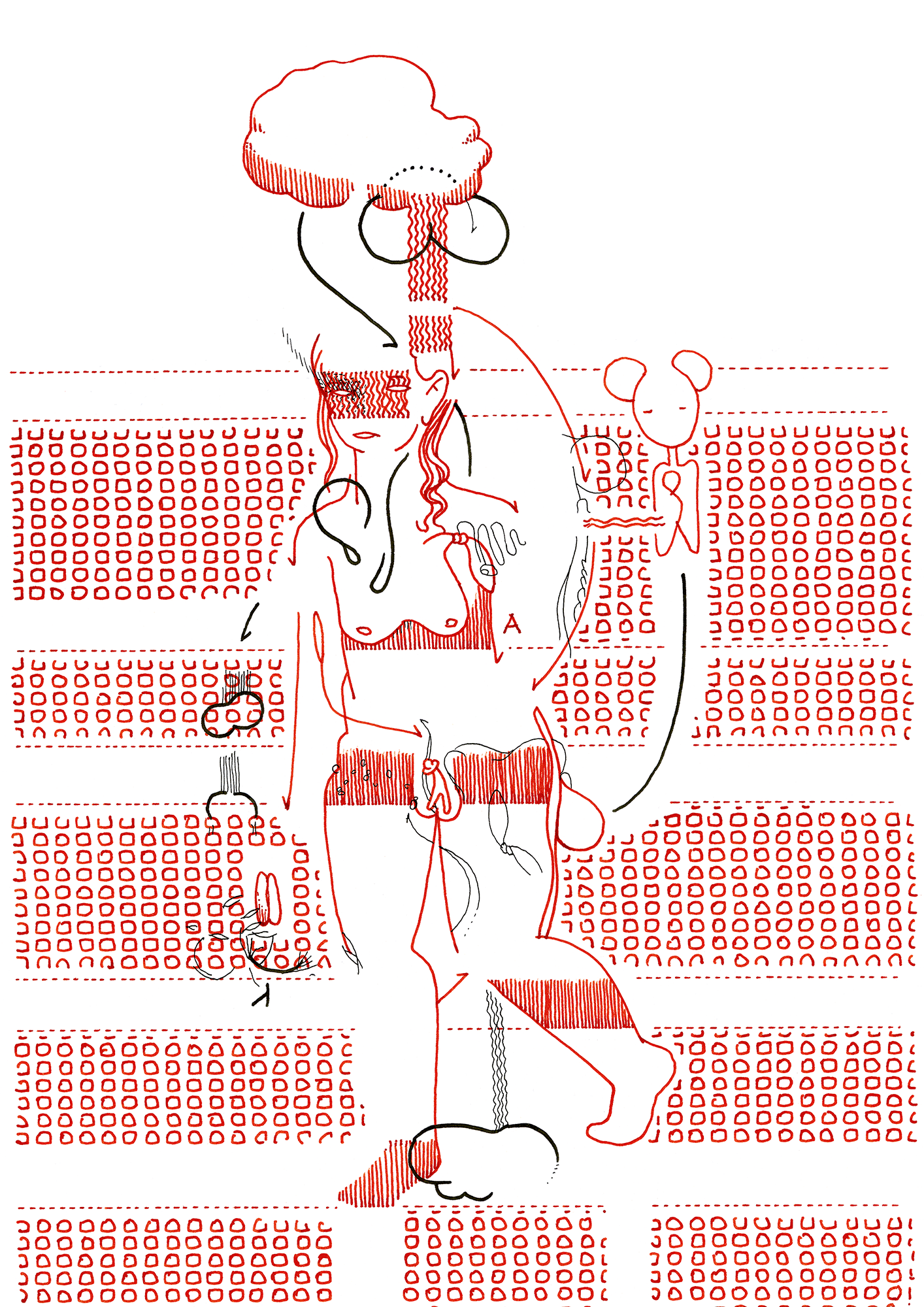 Hannes Kater – Tageszeichnung (Zeichnung/drawing) vom 24.08.2015 (1414 x 2000 Pixel)