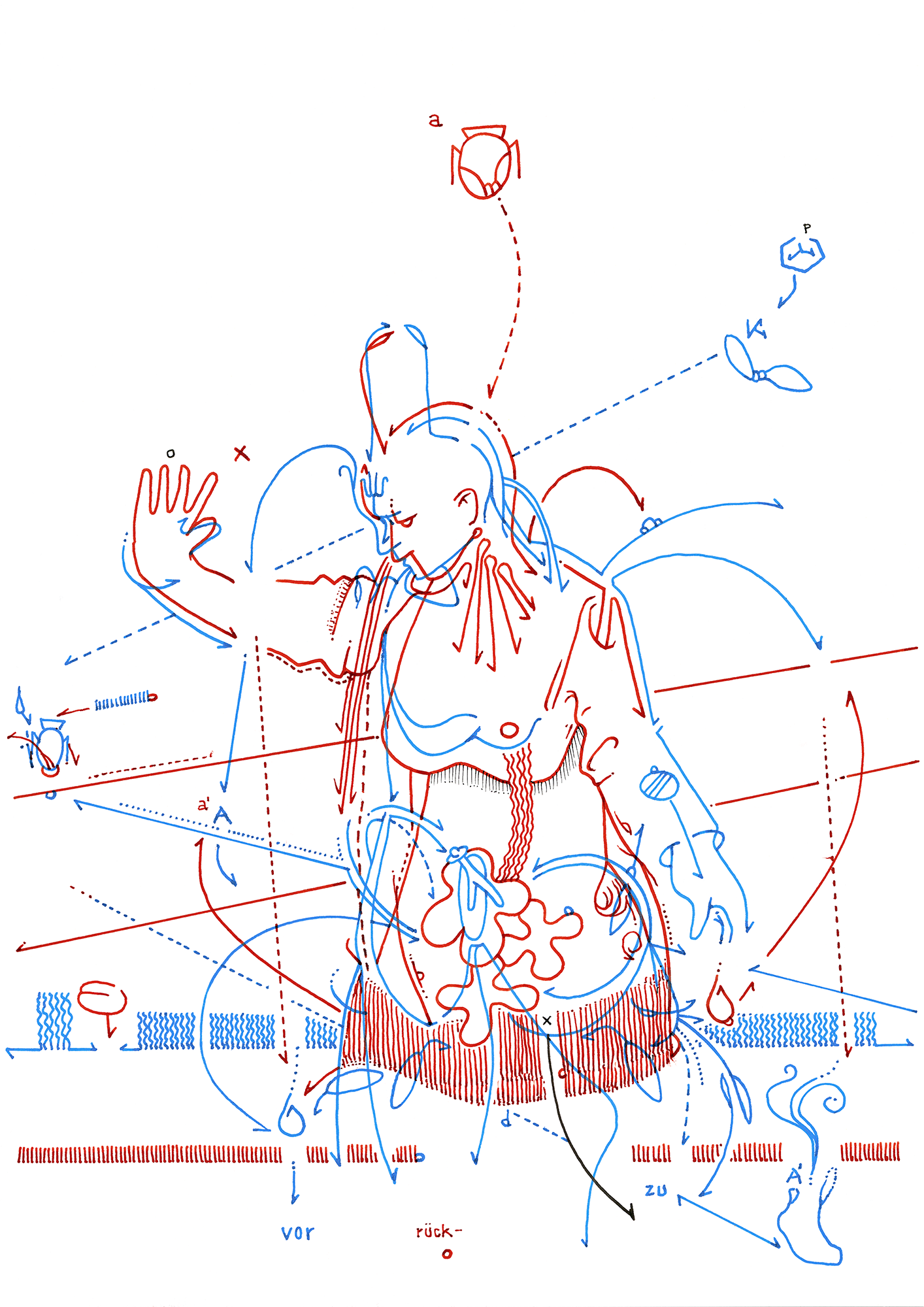 Hannes Kater – Tageszeichnung (Zeichnung/drawing) vom 30.09.2015 (1414 x 2000 Pixel)