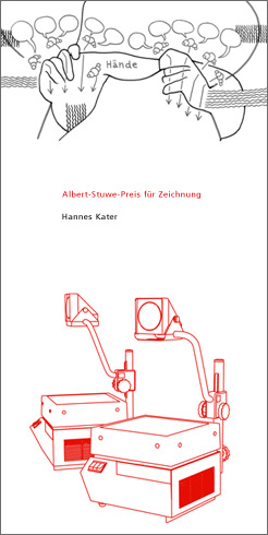 Hannes Kater - Einladungskarte Albert-Stuwe-Preis 2006