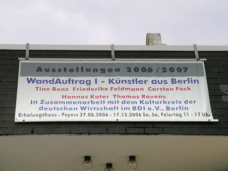 Hannes Kater - WandAuftrag 1, Leverkusen 2006