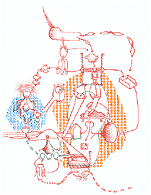 Hannes Kater: made-to-order drawing / Letter Nr. 23_3 - 151x195 Pixel